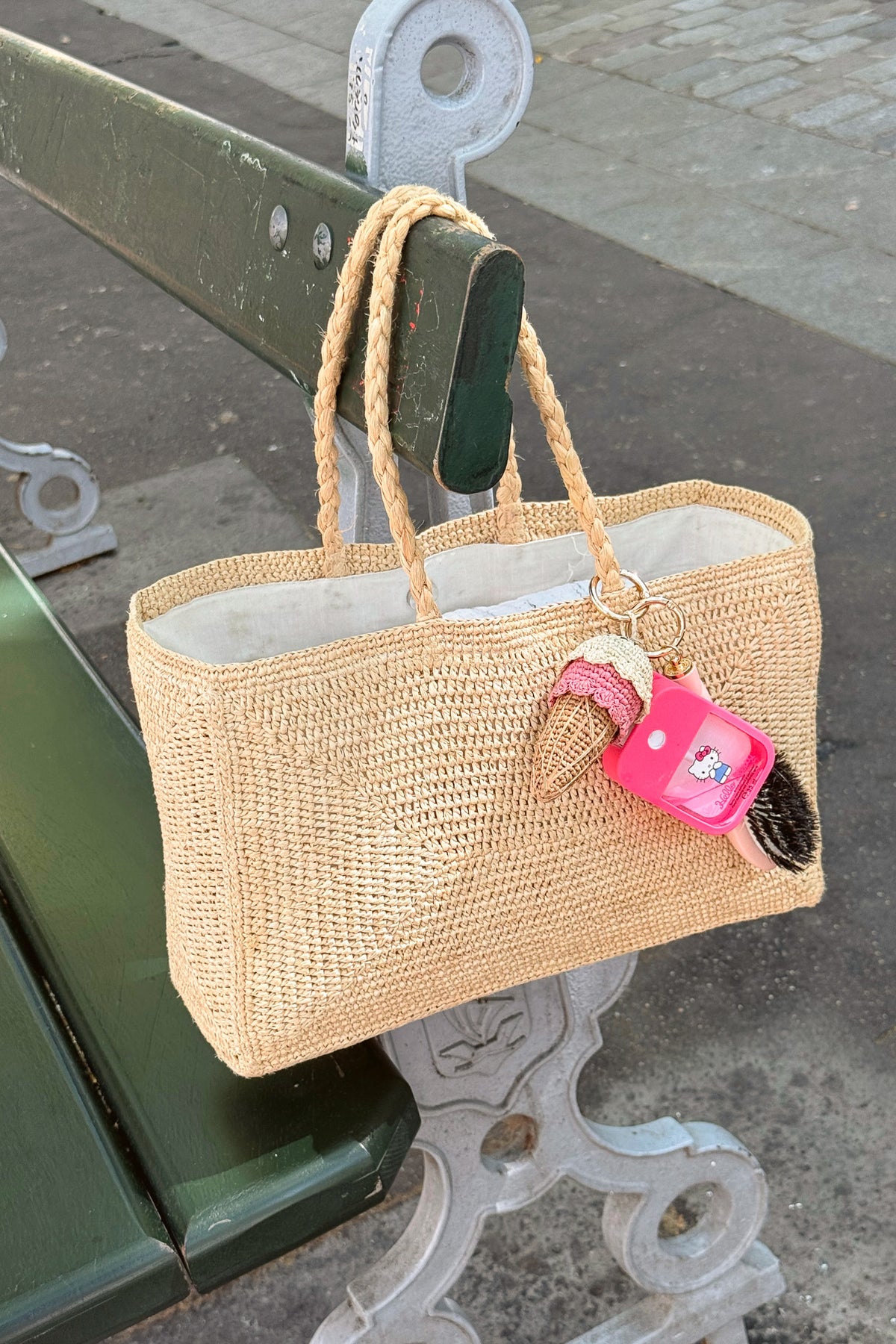 Panier raphia naturel - Suzie
