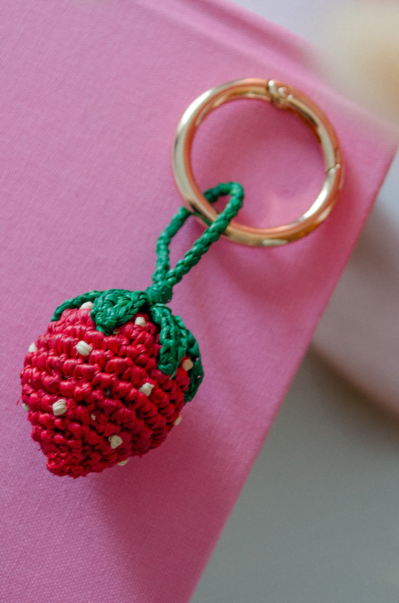 Porte-clé Fraise