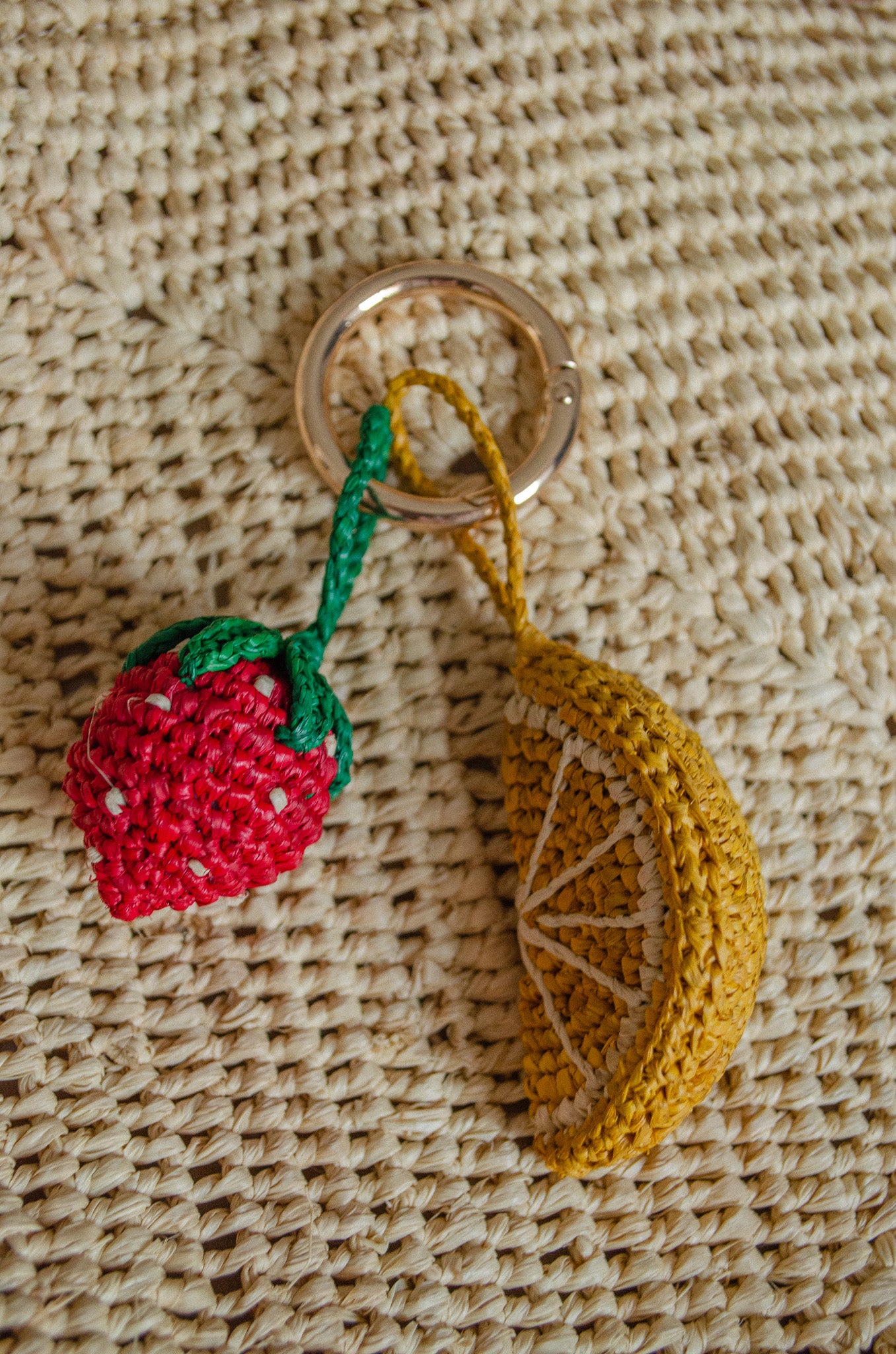Porte-clé Fraise