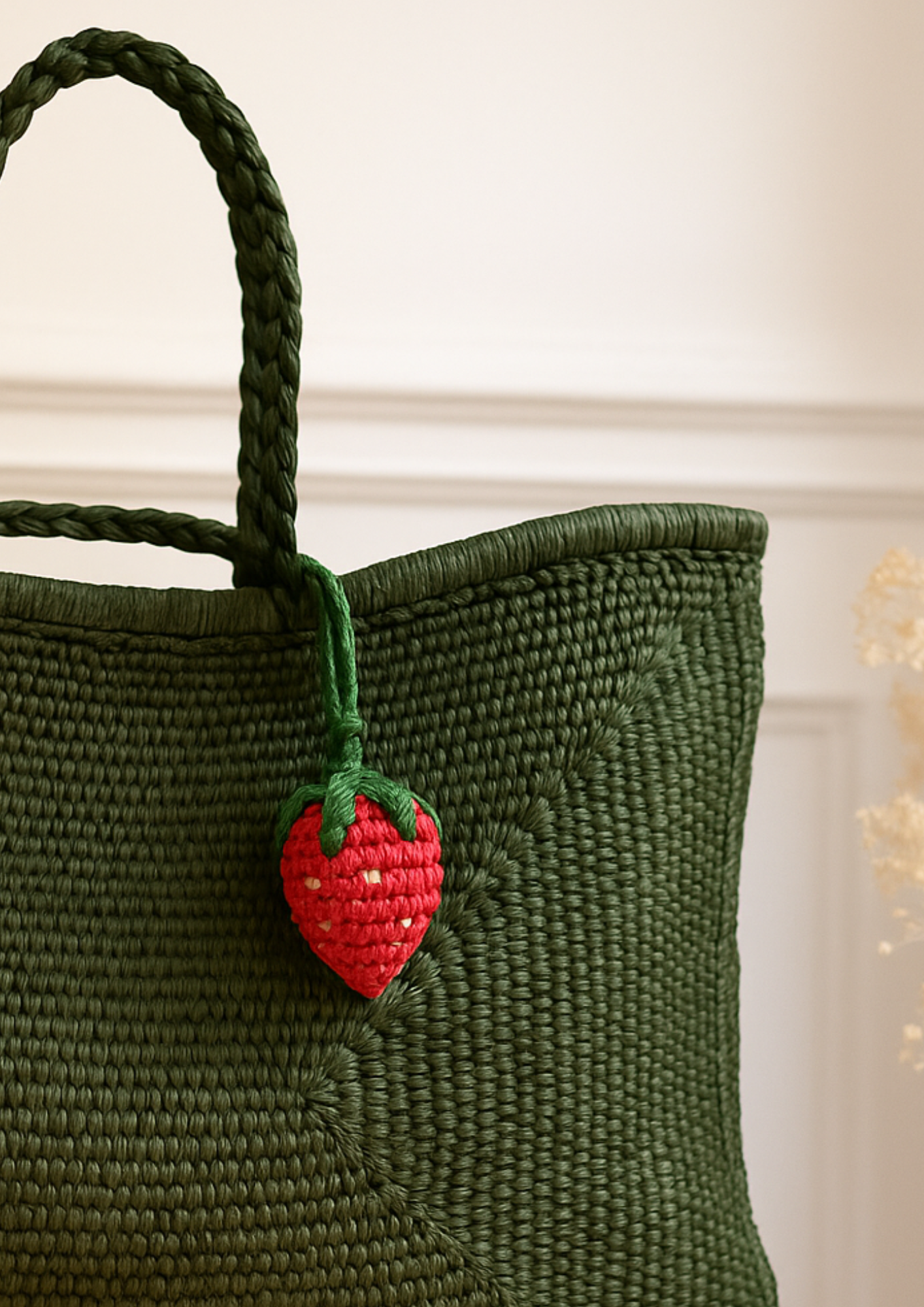 Porte-clé Fraise