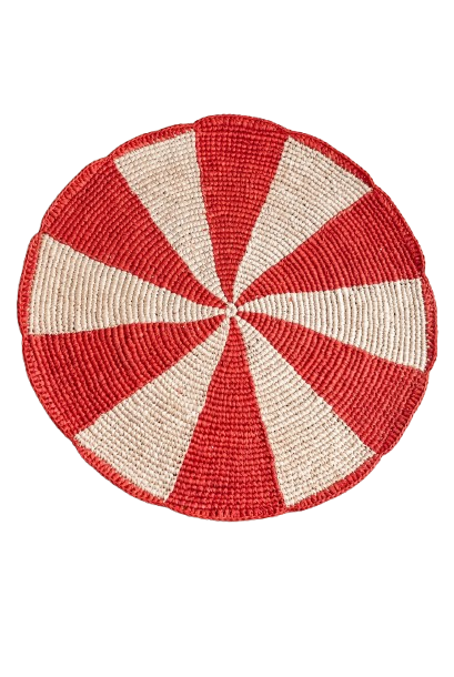 Red Pio placemat