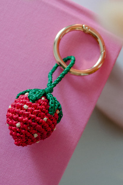 Porte-clé Fraise