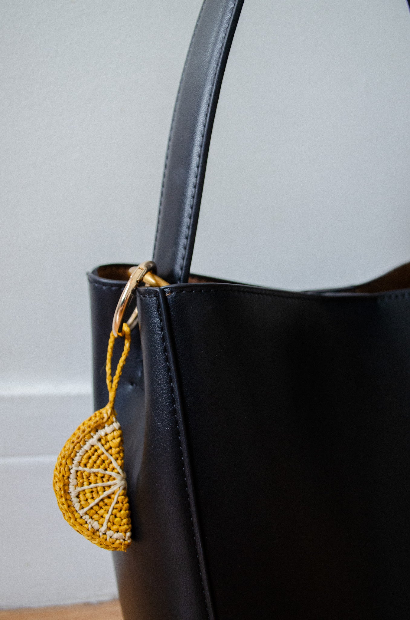 Porte clés citron