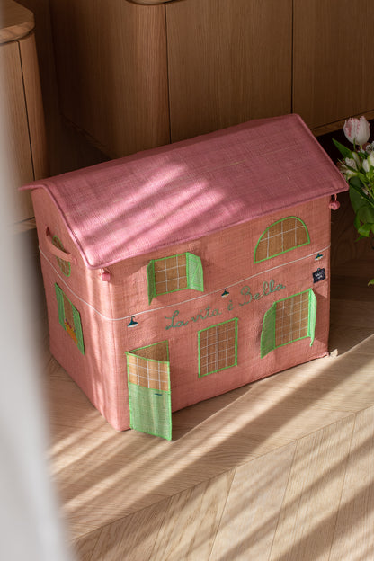 COFFRE DE RANGEMENT RAPHIA - MAISON VITA BELLA - POUMPOUM KIDS