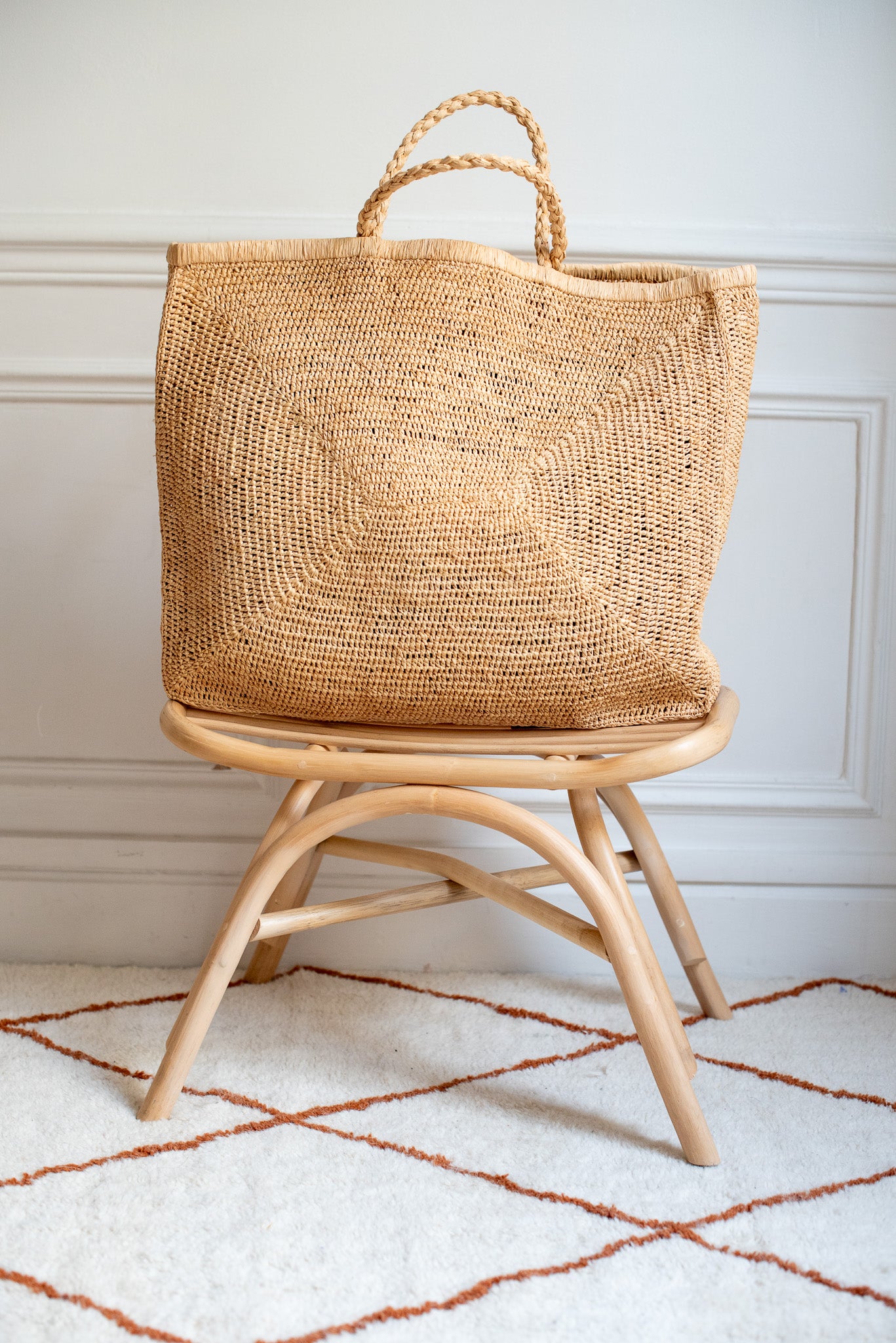 PANIER MILA - NATUREL - POUMPOUM KIDS