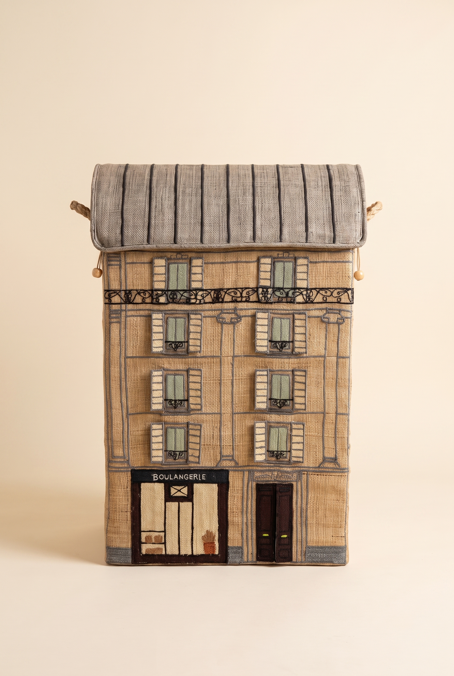 Coffre de rangement raphia – Maison Paris