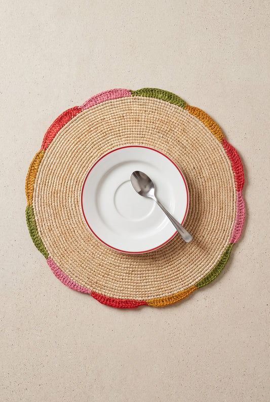 Set de table Pio multiocolore - POUMPOUM KIDS