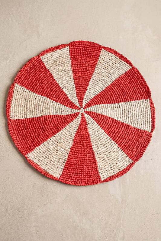 Set de table Pio rouge - POUMPOUM KIDS
