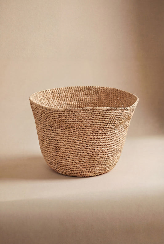 Petit Panier Léo - Naturel - POUMPOUM KIDS