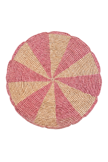 Pio rose rosette placemat