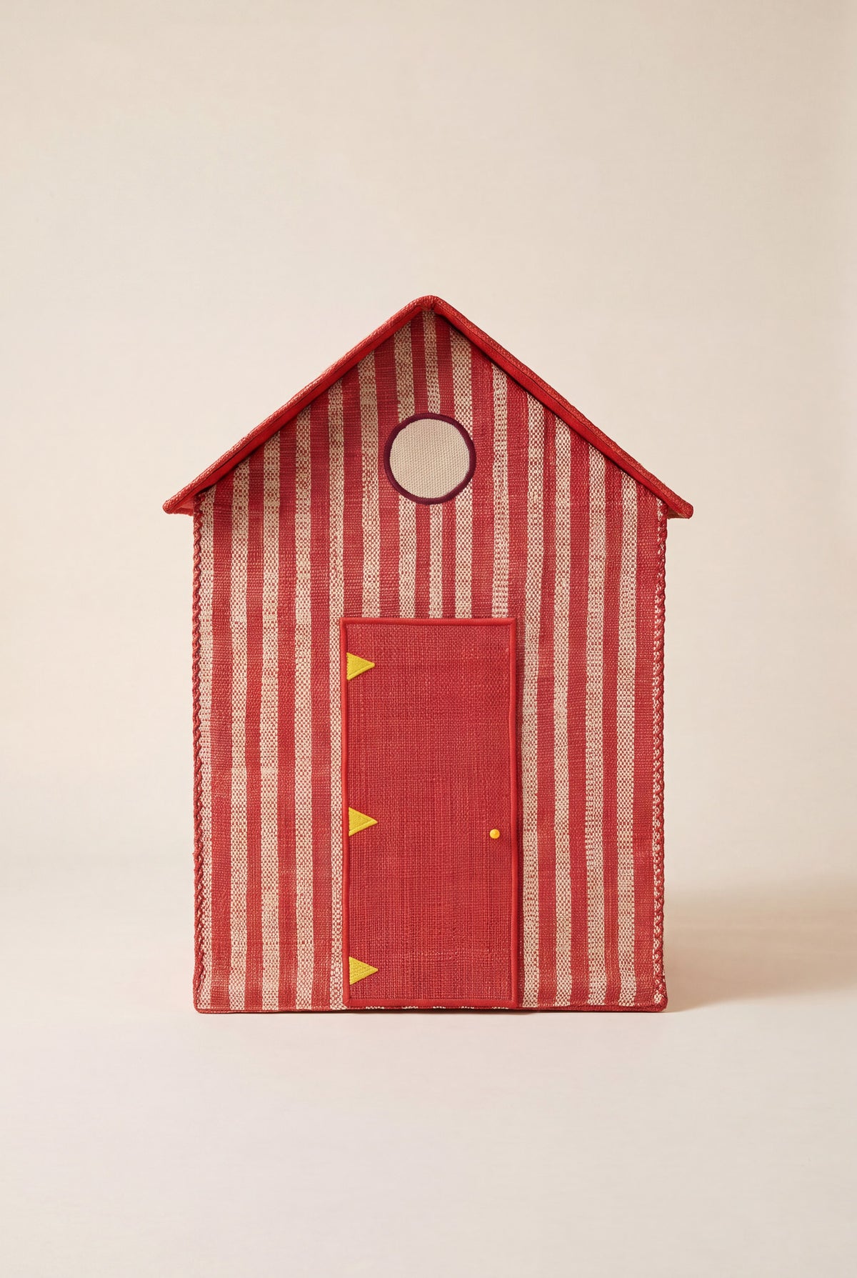 Cabanon de plage - intérieur du coffre en raphia Poumpoum Kids