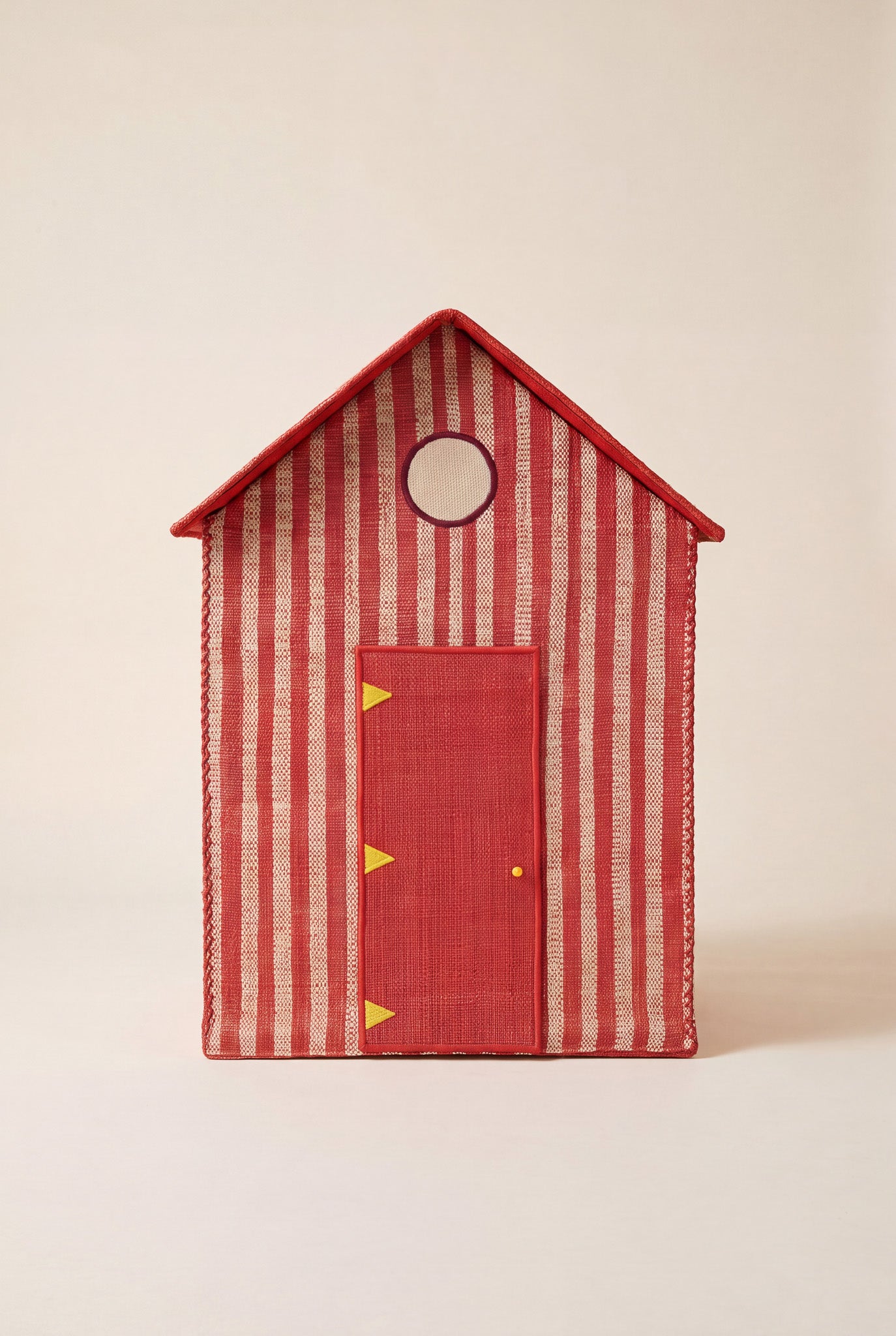 Cabanon de plage - intérieur du coffre en raphia Poumpoum Kids