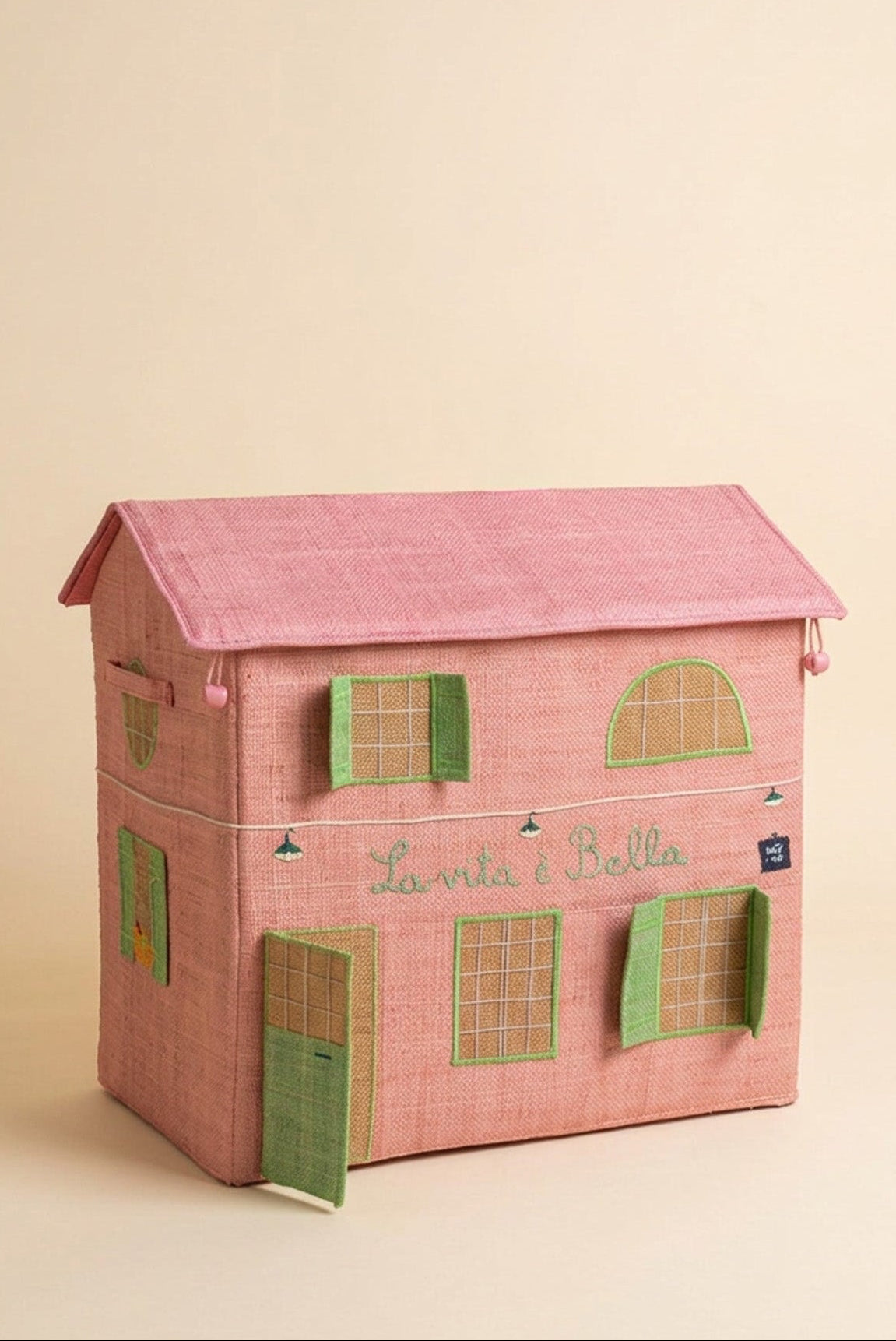 Coffre de rangement raphia – Maison Vita é Bella
