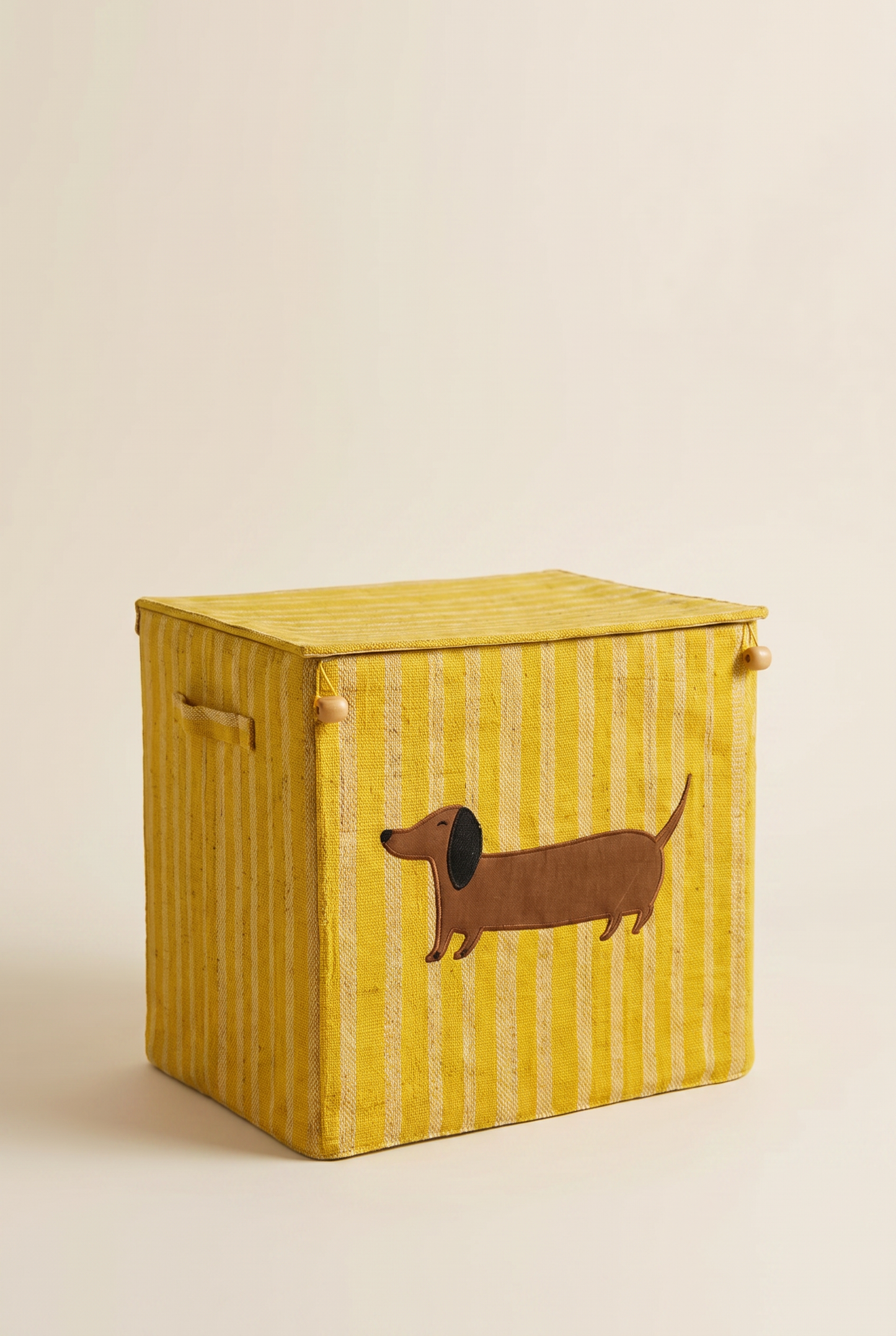 Coffre de rangement raphia – Maison Teckel